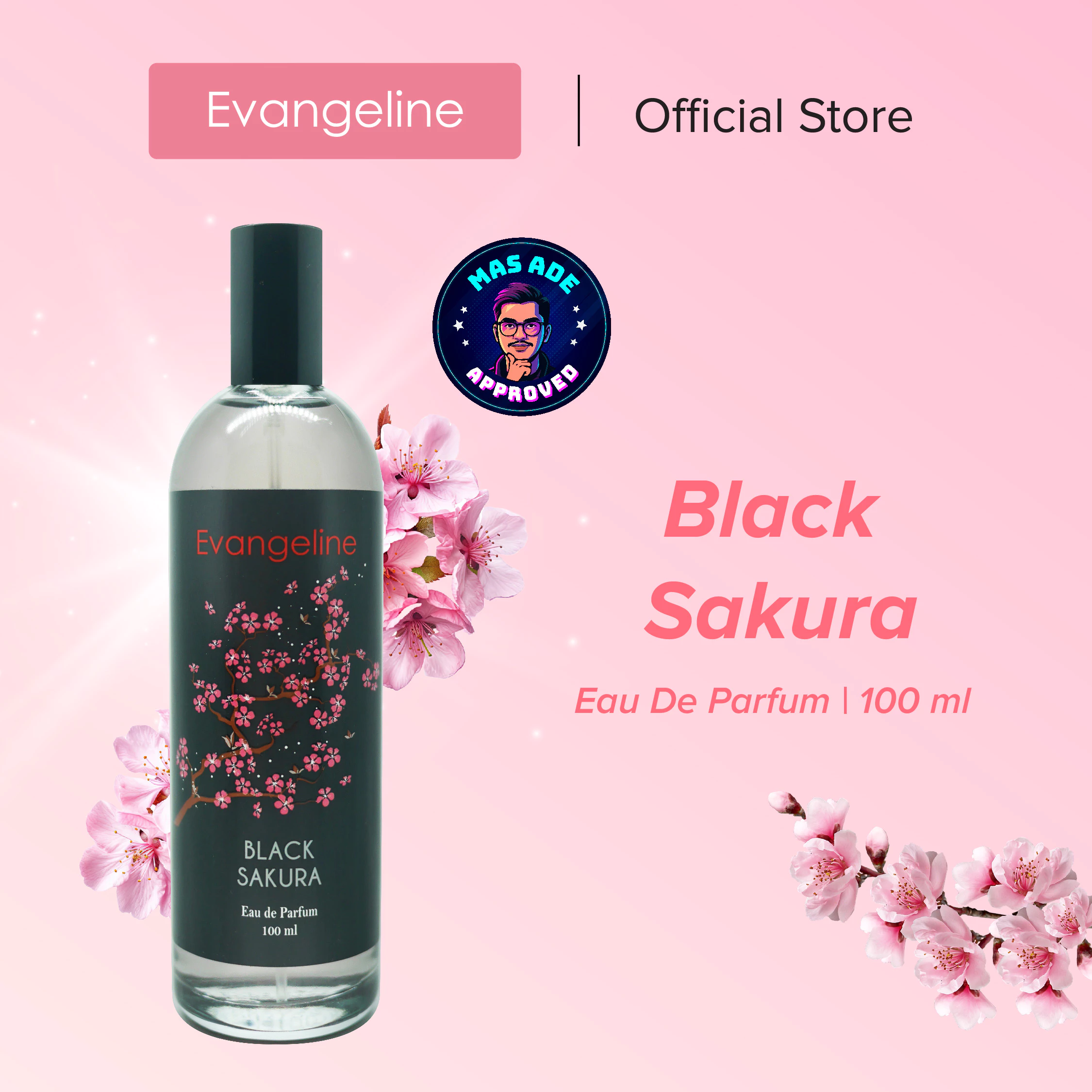 Evangeline Sakura Edp Black 100 Ml